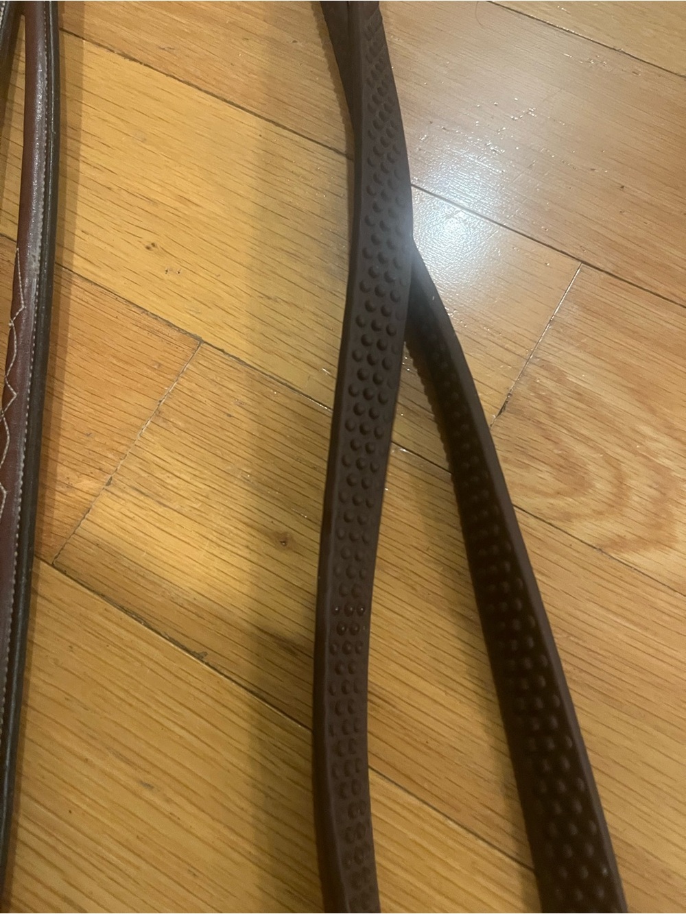 Nunn Finer Soft Grip Fancy Stitched Reins - Picture 5 of 6